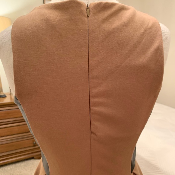 Camel and Black Dress - Picture 3 of 4